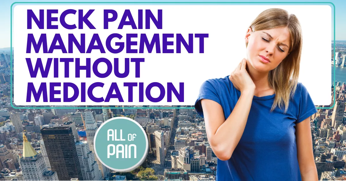 NYC neck pain relief