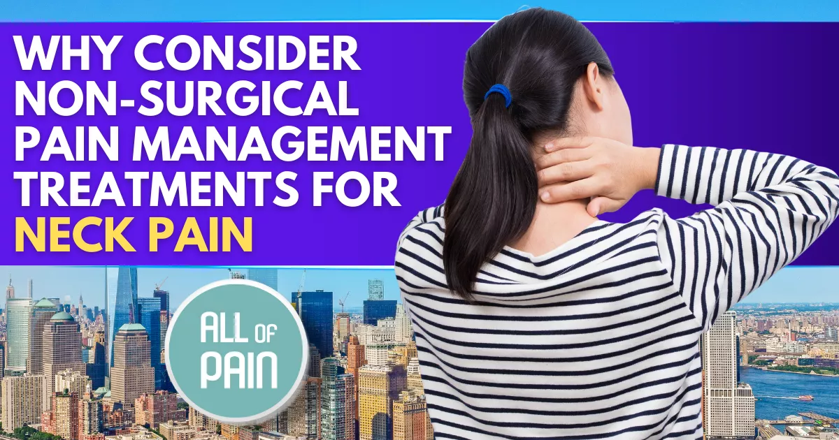 non-surgical pain management NYC