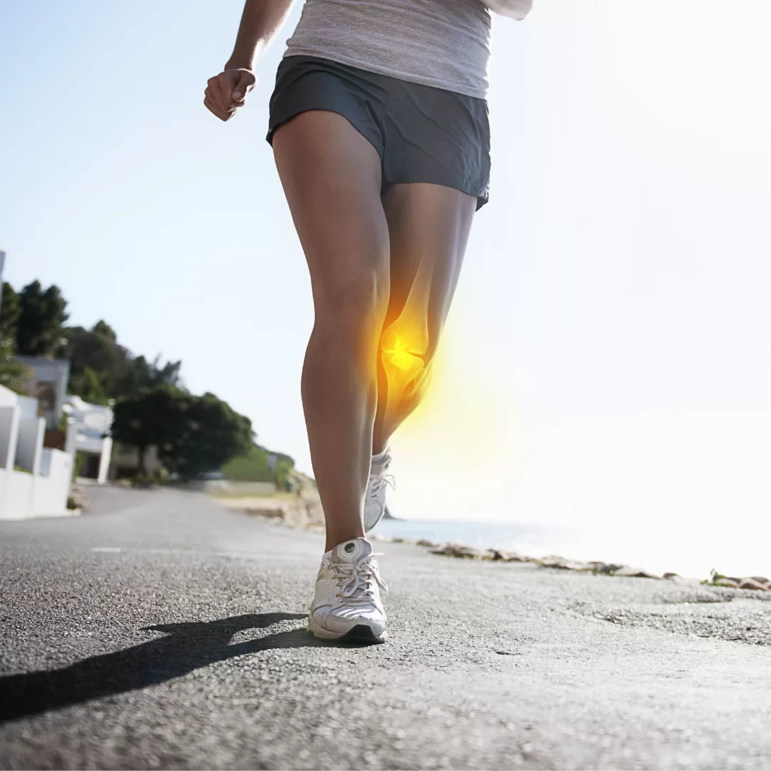 jogging to strengthen leg muscles