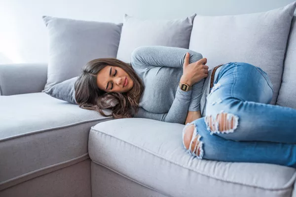 woman with chronic pain