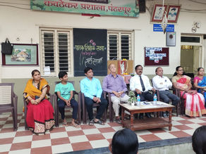 कवठेकर प्रशालेत शिक्षक पालक सभा संपन्न