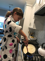Love being in the kitchen!