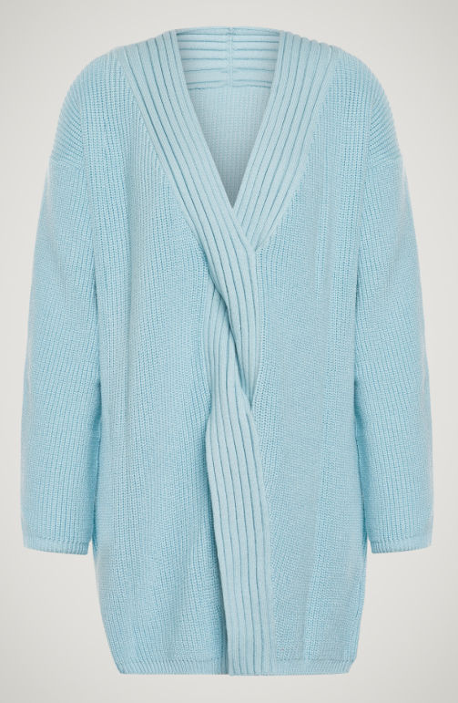 Thumbnail: WOLFORD Braid Knit Top Long Sleeves