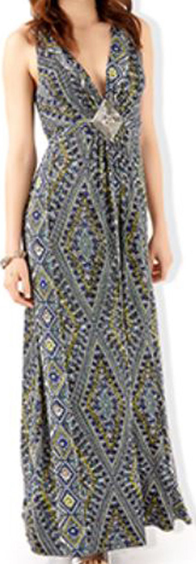 MONSOON Pedra Jersey Maxi Dress (RARE & COLLECTABLE)