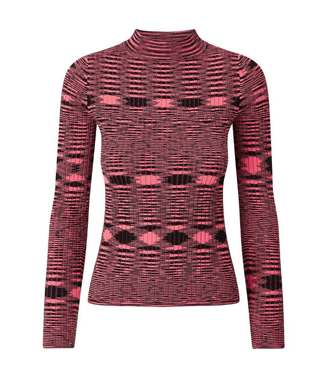Miniatura: KAREN MILLEN Space Dye Funnel Neck Jumper (RARE & COLLECTABLE)