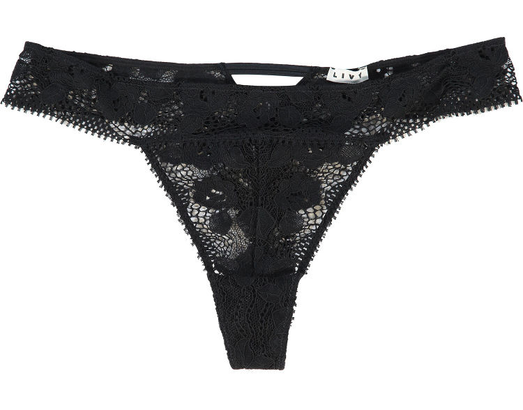 LIVY Lace and Silk Jeanne Thong (RARE & COLLECTABLE)