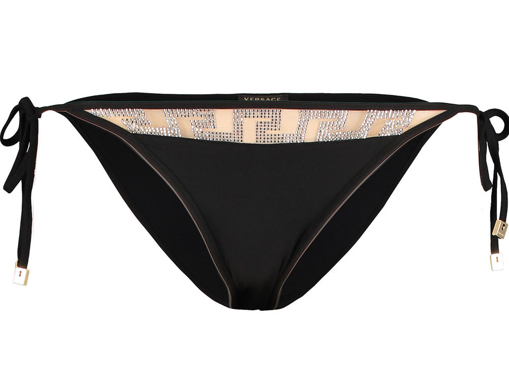 VERSACE BEACHWEAR Embellished Bikini Bottom (RARE & COLLECTABLE)