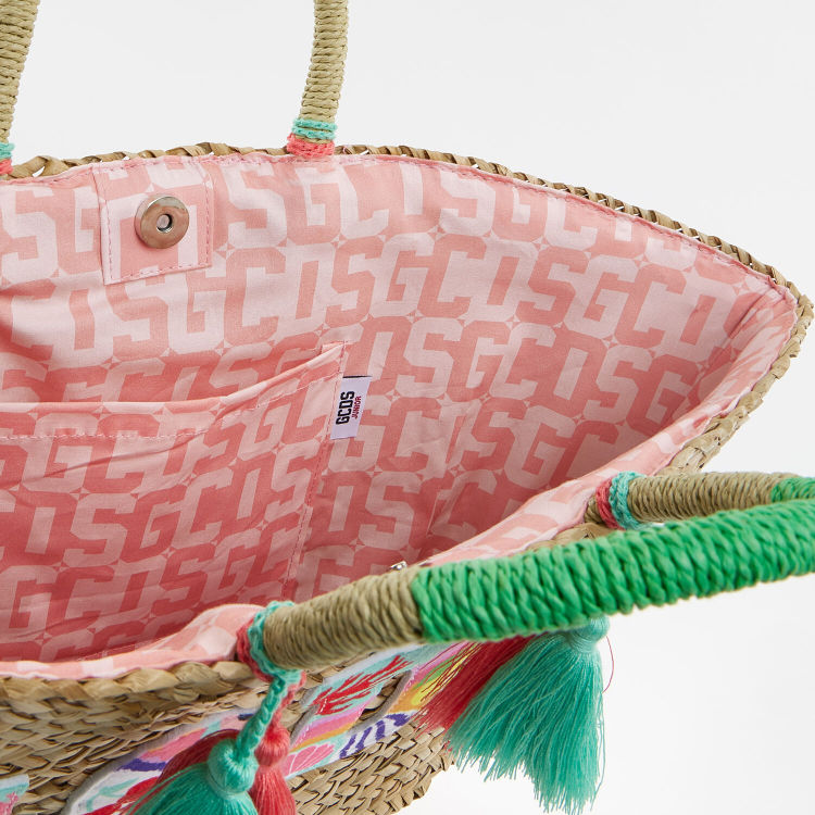 Pikkukuva: GCDS Wicker Tote Bag (RARE & COLLECTABLE)