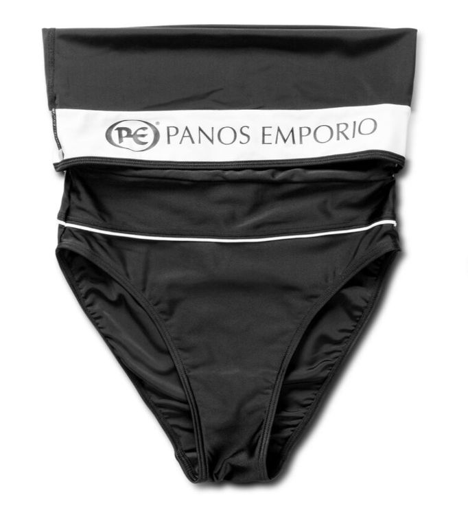 Thumbnail: PANOS EMPORIO Paillot 3-in-1 Iconic Strapless Swimsuit (RARE & COLLECTABLE)