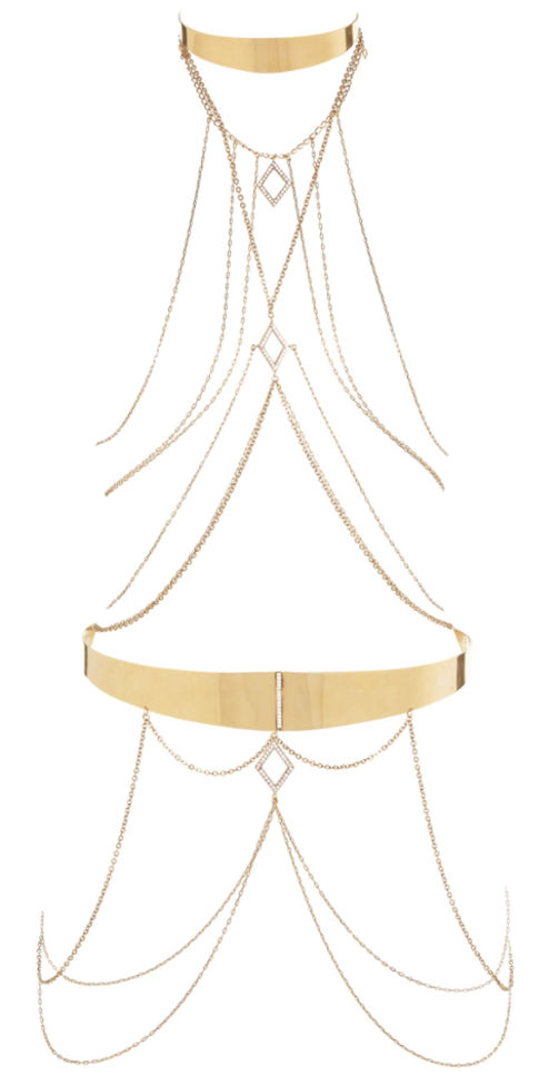 Thumbnail: AGENT PROVOCATEUR Nerissa Neck Piece (RARE & COLLECTABLE)