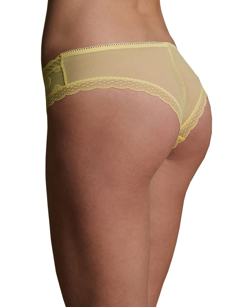 Miniatura: M&S LIMITED COLLECTION 2 Pack Spotted Mesh Brazilian Knickers T818749A (RARE)
