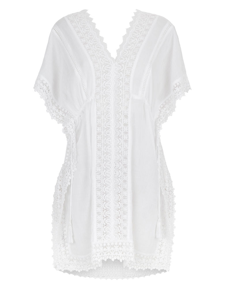 Миниатюра: MONSOON Esme Lace Insert Kaftan (RARE & COLLECTABLE)