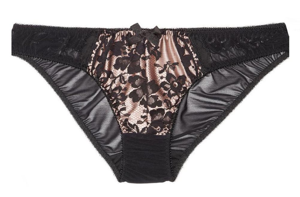 AGENT PROVOCATEUR Selena low-rise lace and mesh brief (RARE & COLLECTABLE)