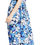 Thumbnail: MARKS & SPENCER LIMITED EDITION Floral Print Frill Sleeve Swing Midi Dress T42/5