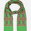 Thumbnail: GUCCI Diamond Pattern Wool Silk Blend Scarf (RARE & COLLECTABLE)
