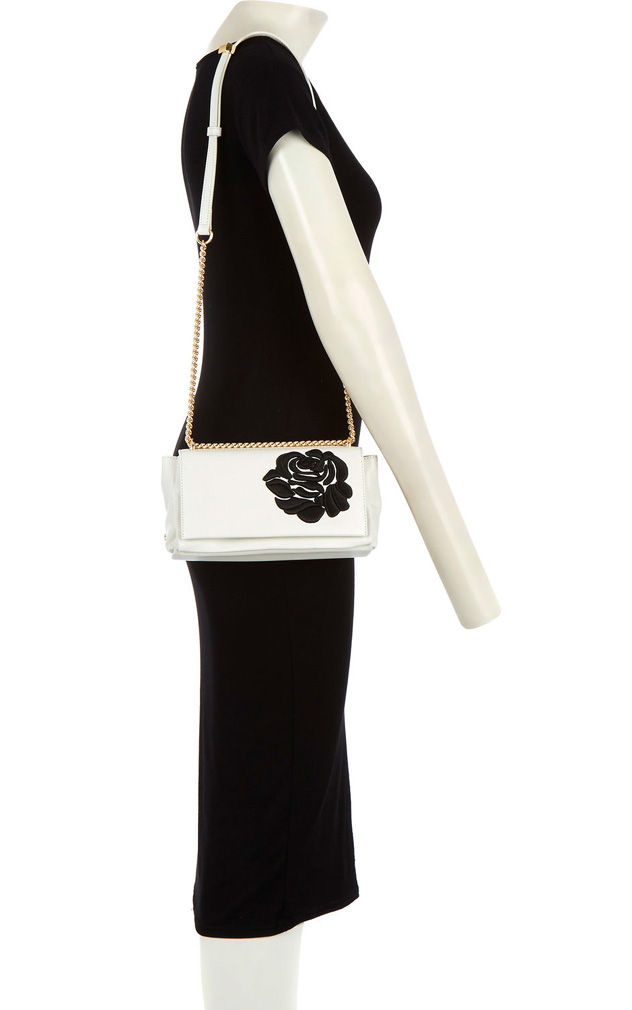 Pikkukuva: BLUMARINE Cecile Rose Small Shoulder Bag B07.001 (RARE & COLLECTABLE)