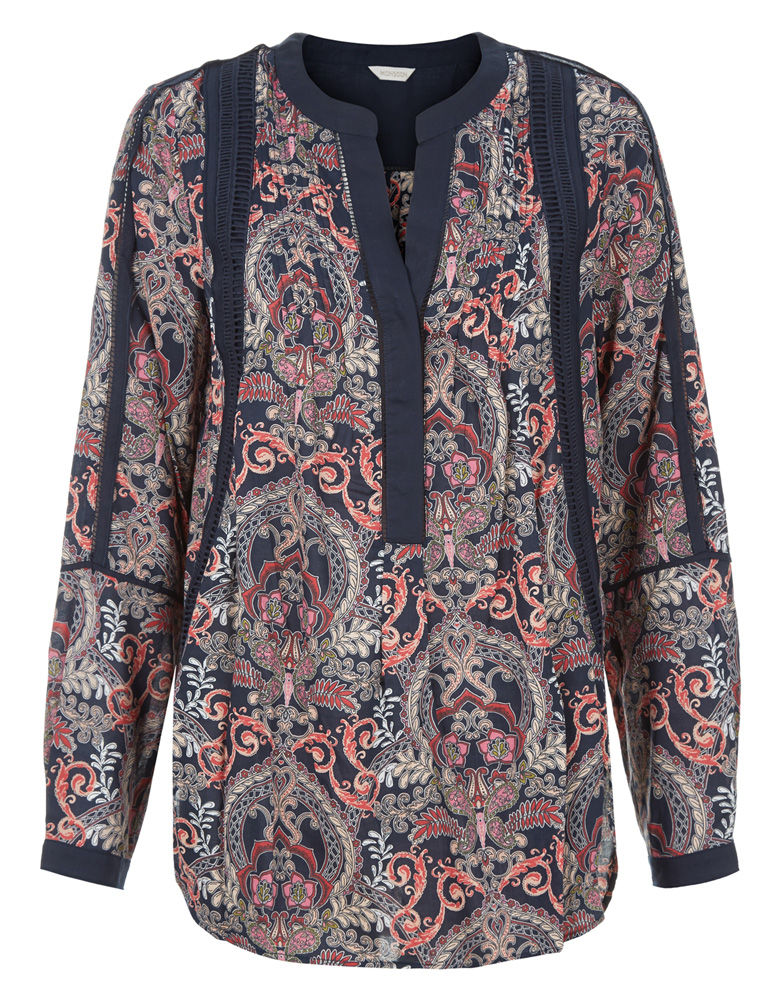 Miniatiūra: MONSOON Antonia Print Blouse (RARE & COLLECTABLE)