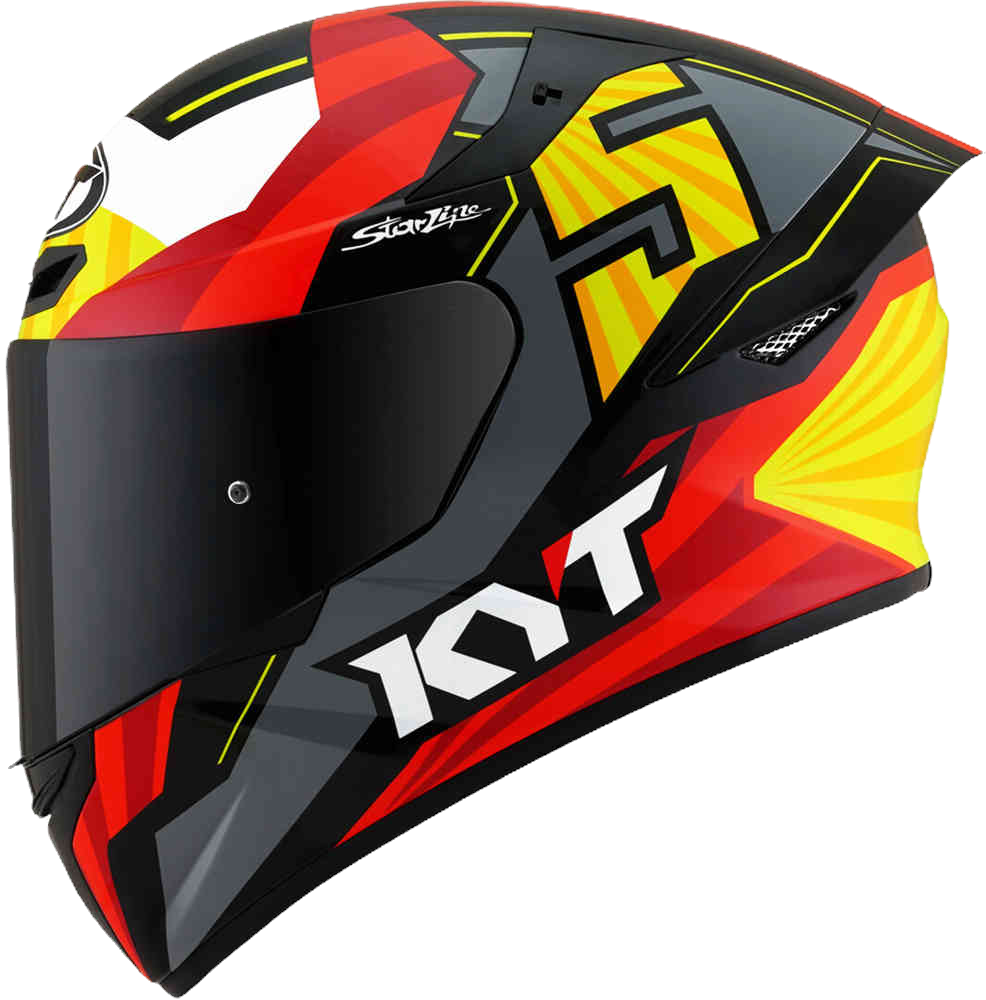 KYT TT Course Flux Casco Integral