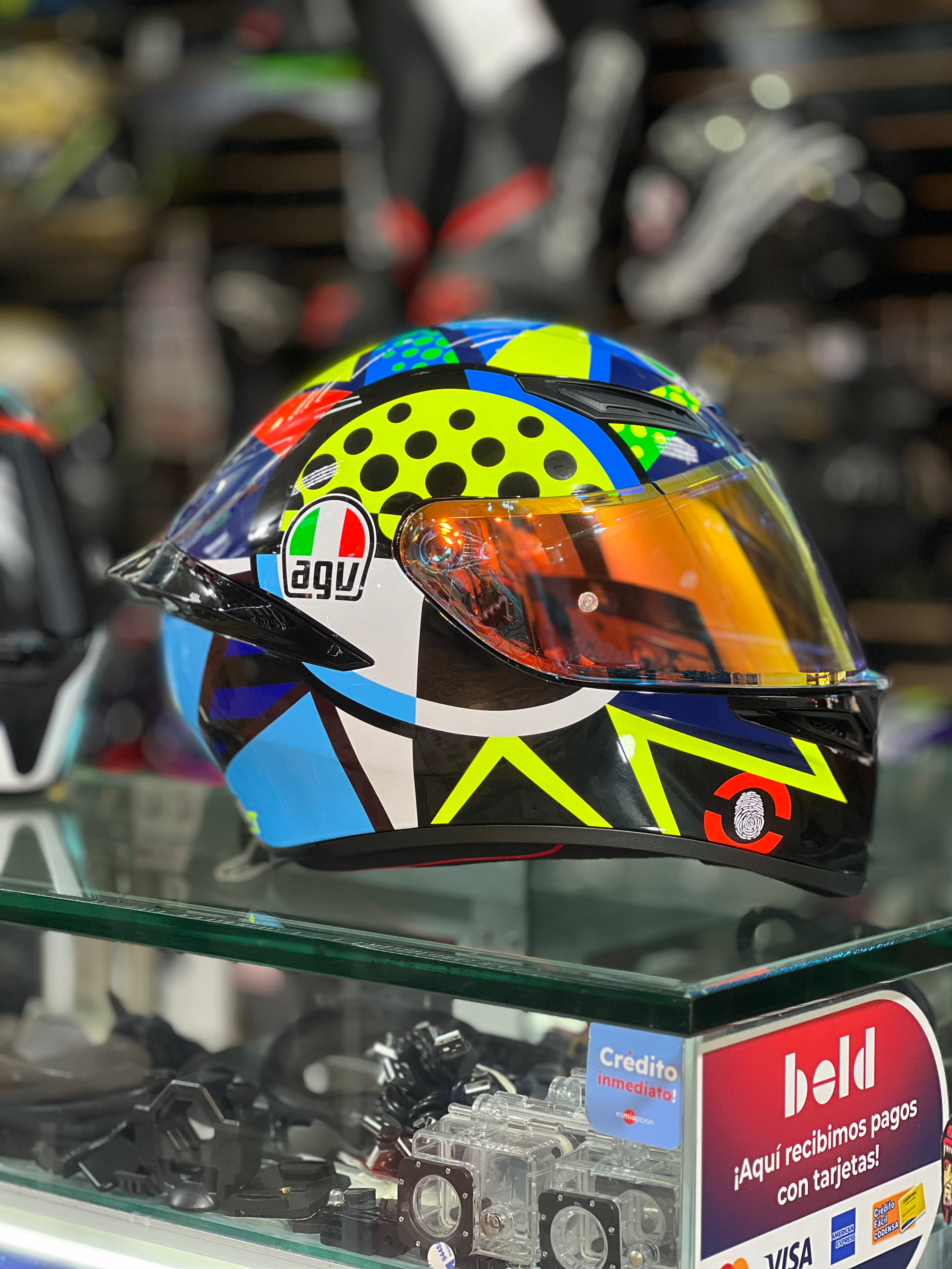 AGV K1 S Rossi Winter Test 2020