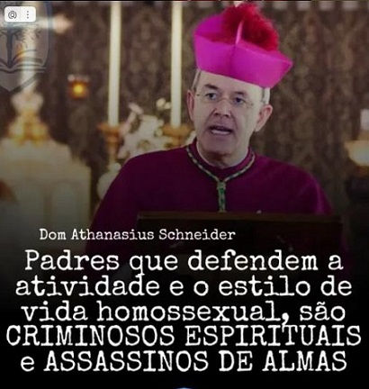 Padres que defendem a atividade e o estilo de vida homossexual