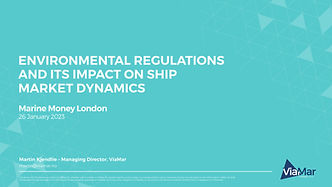 Environmental regulations and its impact on ship market dynamics