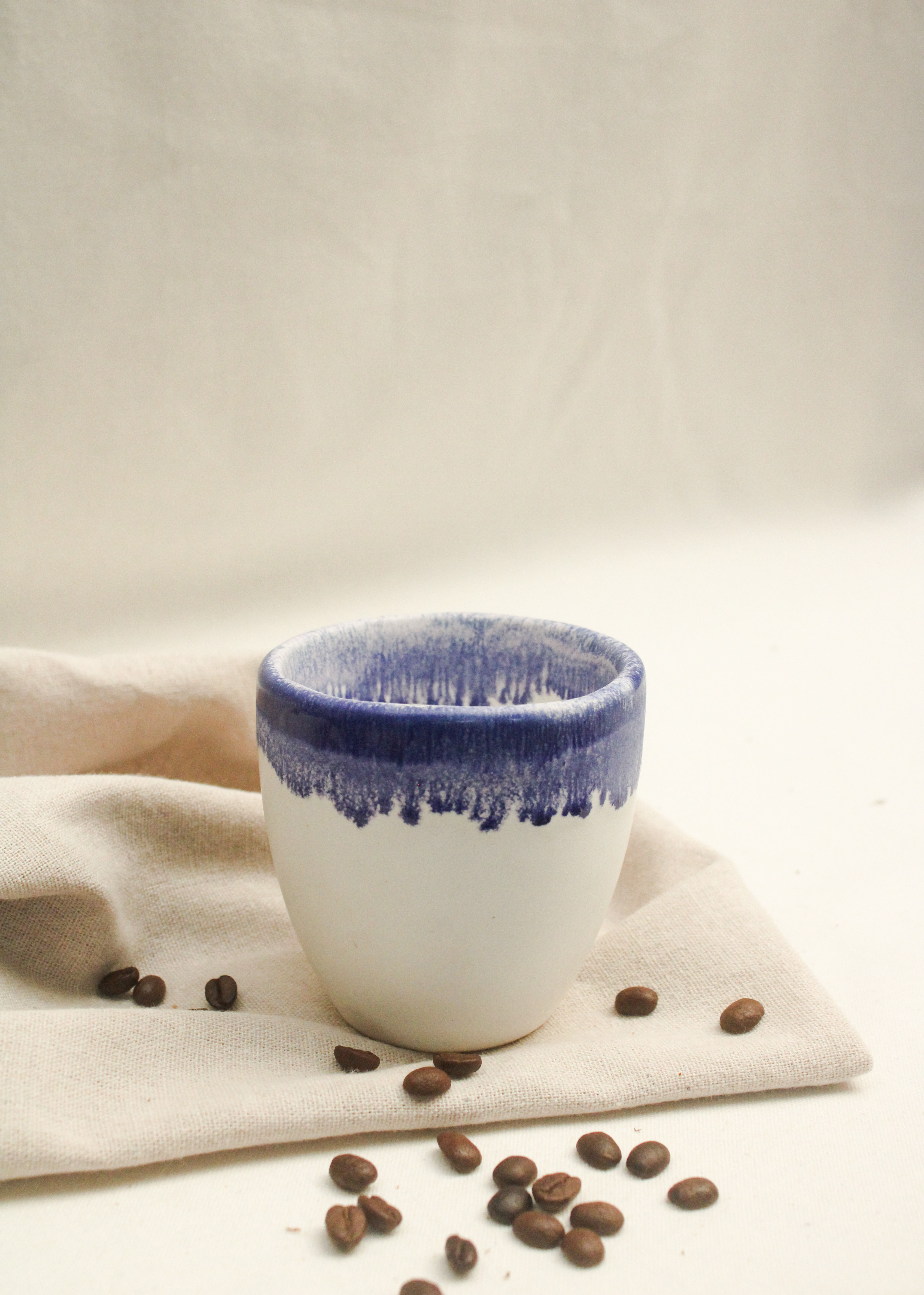 Blue Drip Cup - 8oz