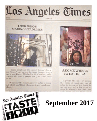LA Times The Taste