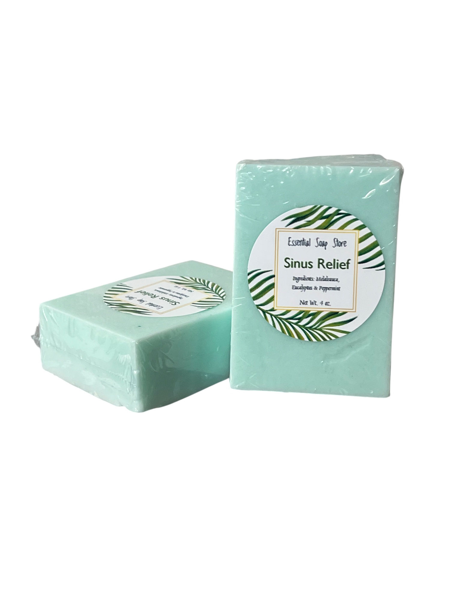 Sinus Soap Bar 4 oz. Peppermint, Eucalyptus, & Melaleuca