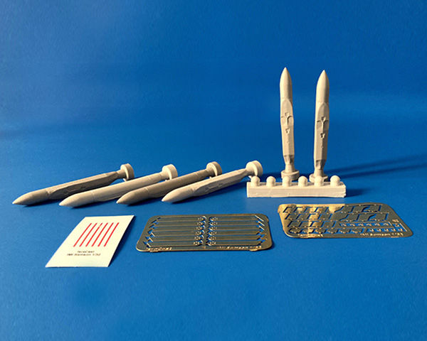  IMI 'Samson' Unpowered Radar Decoys 1:32 parts
