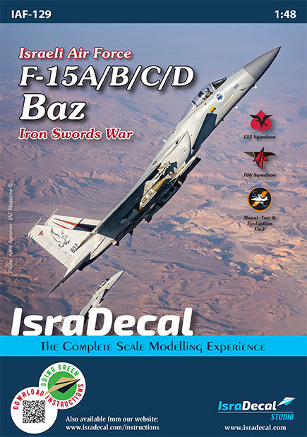 Thumbnail: IAF F-15A/B/C/D 'Baz' 1:48 (IAF129)
