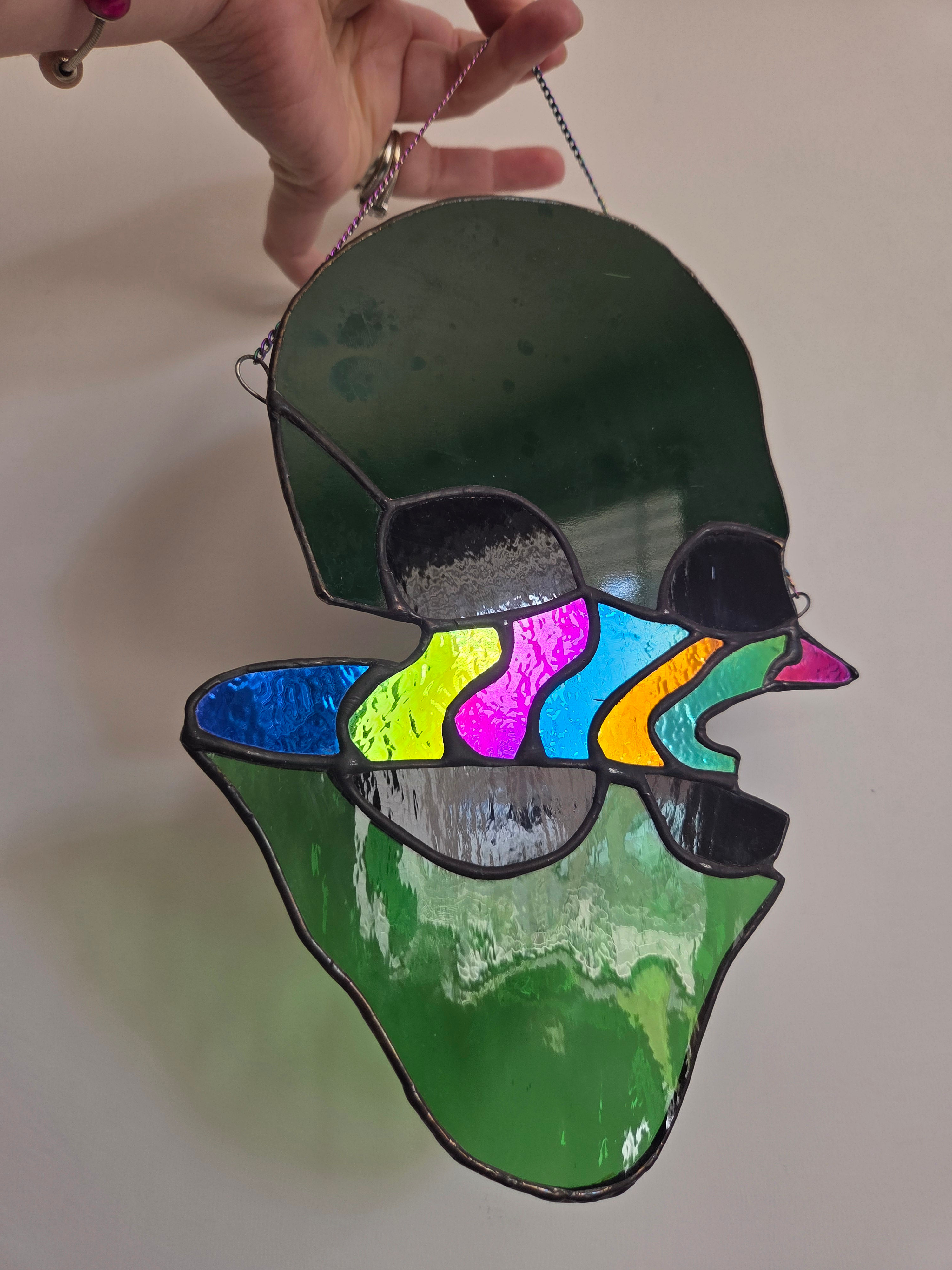 Melted Alien Face