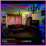 One view of the lounge area at The Lifestyle Lodge