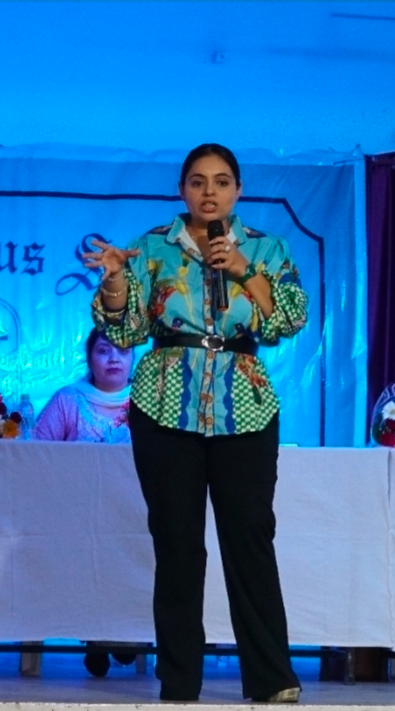 Aanchal Bajaj sharing insights on holistic child development, parent guidance, and teacher empowerment.