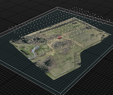 3d drone flight model