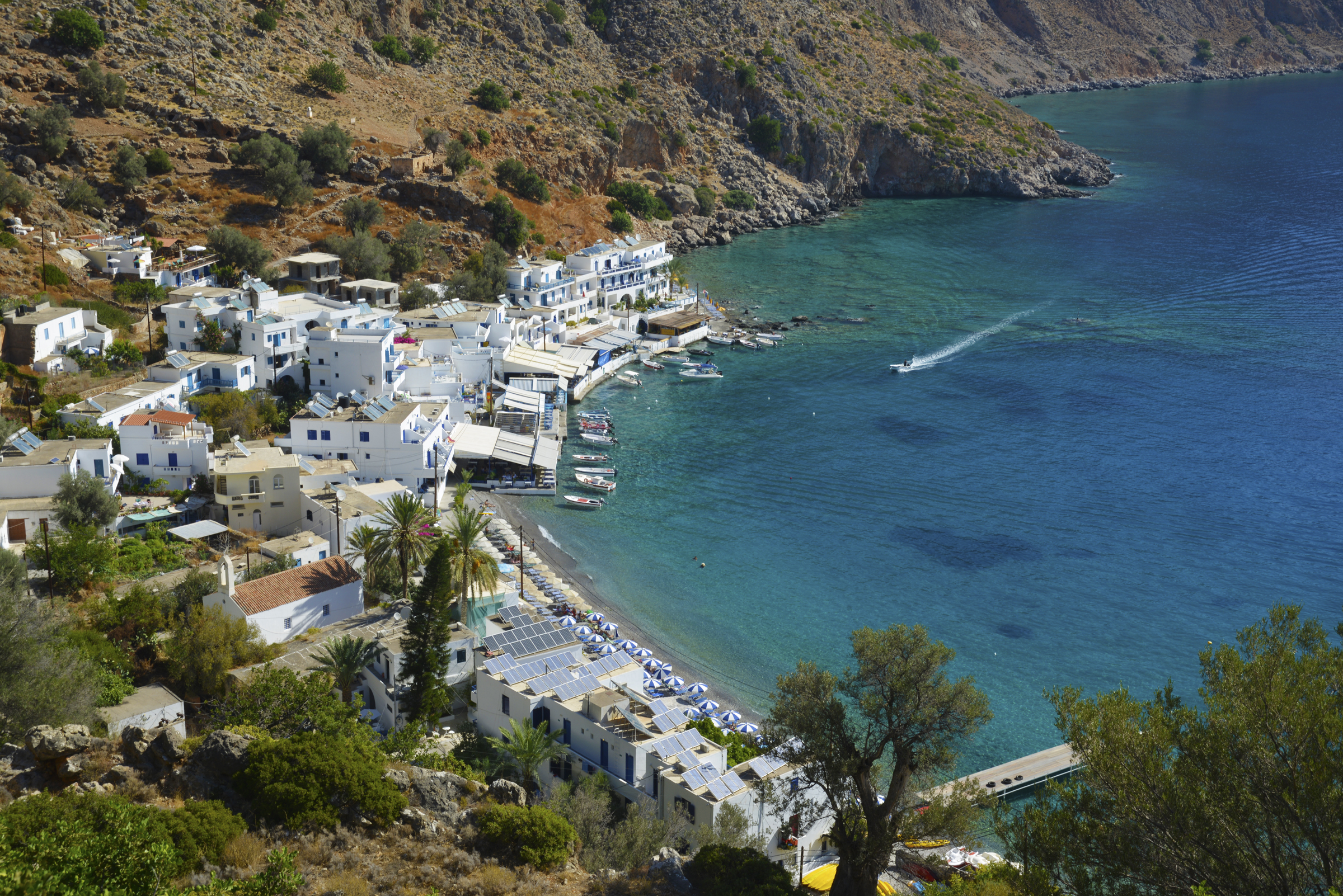 Loutro From Above