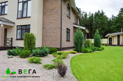 ландшафтный дизайн  ВЕГА Липецк благоустройство озеленение территории 091