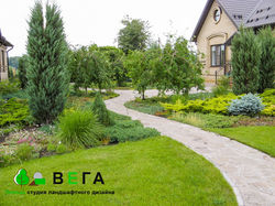 ландшафтный дизайн  ВЕГА Липецк благоустройство озеленение территории 011
