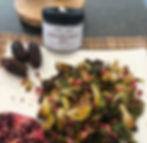 Thumbnail: Image of Jar of Rosemary Garlic Salt with Roasted Brussel Sprouts