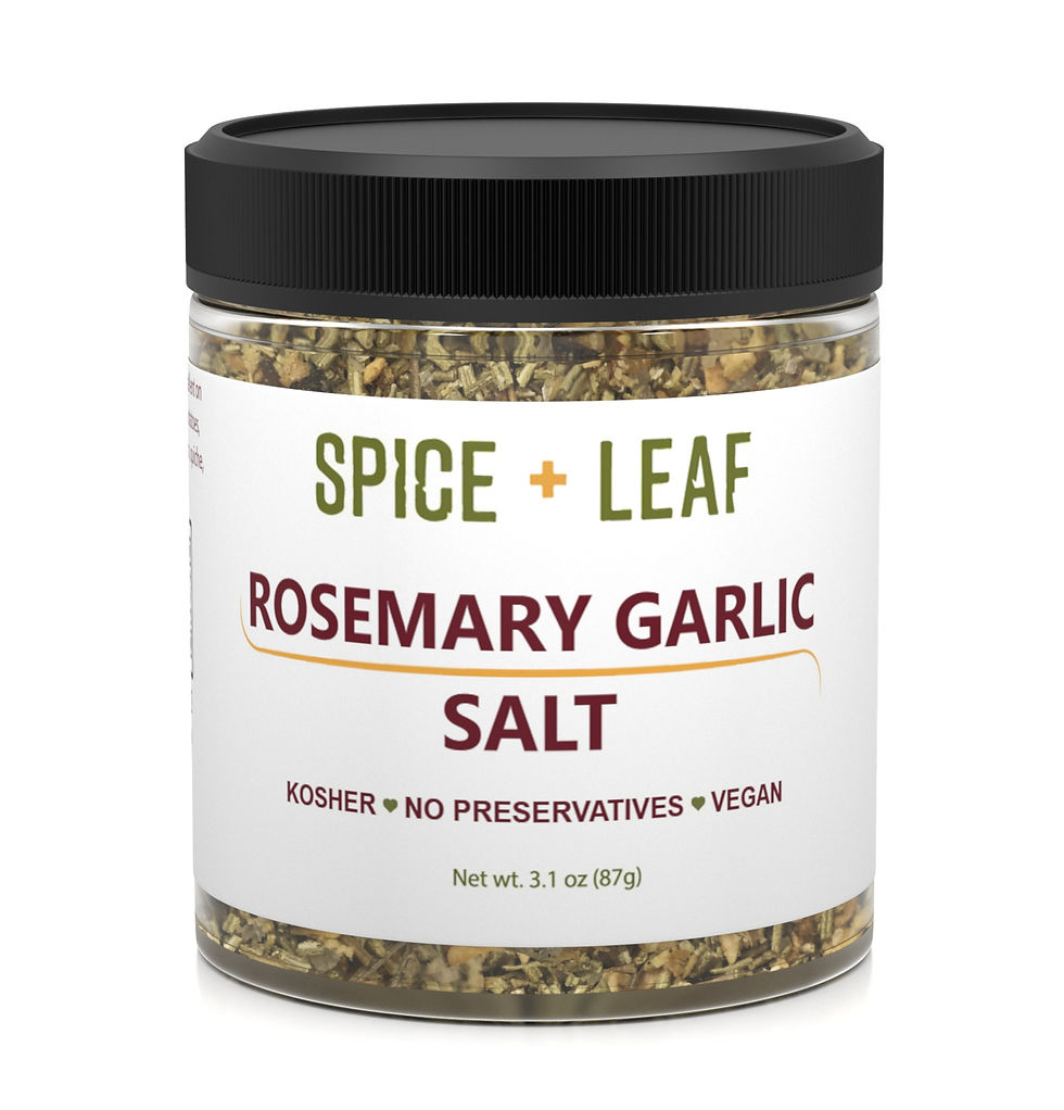 A Jar of SPICE + LEAF Rosemary Garlic Salt