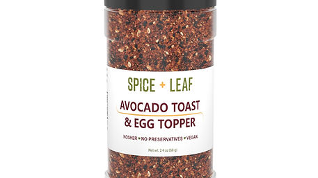 Avocado Toast & Egg Topper - Shaker Jar