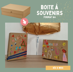Création boite à souvenirs DIY