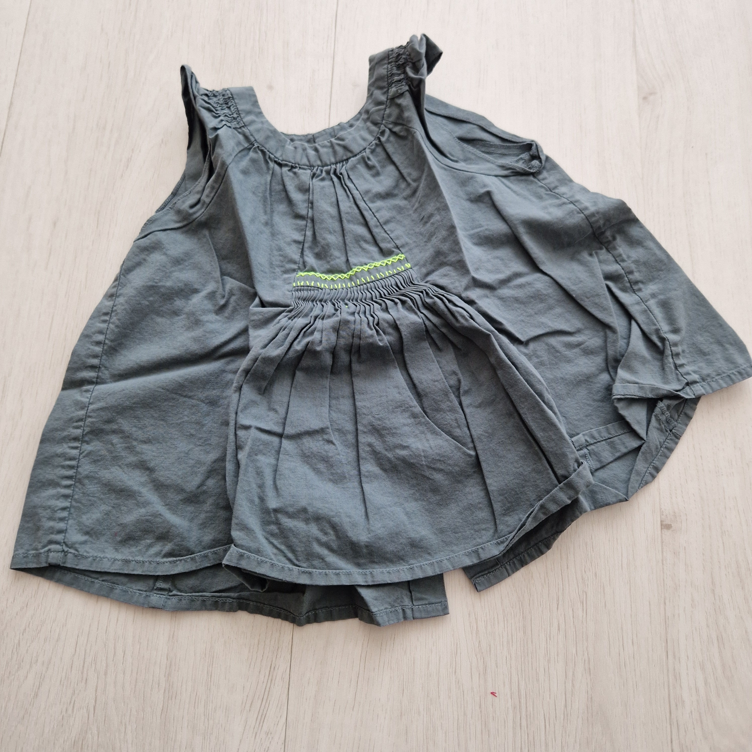 A VENDRE - V001287 - Blouse grise neuve 2 ans Bonpoint