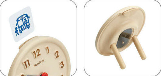 Miniature : A001212 - Horloge pour l'apprentissage de l'heure Activity clock Plan Toys