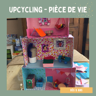 Atelier upcycling Genève enfant DIY créatif