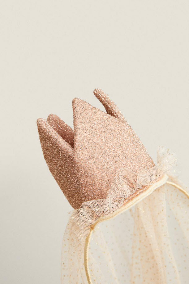 Miniature : A001043 - Serre-tête princesse avec tulle Zara