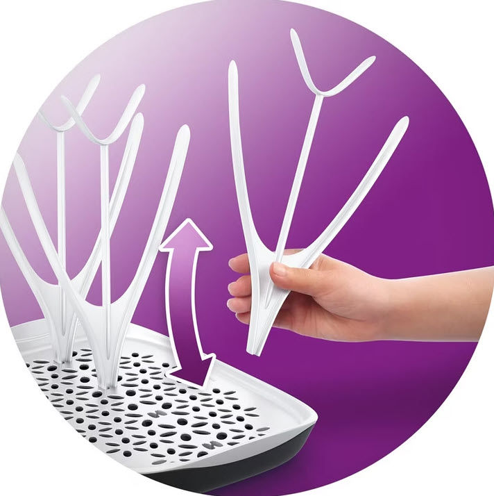 Miniature : A VENDRE - V001299 - Plateau égouttoir pliable 8 bib Philips Avent valeur 18 CHF