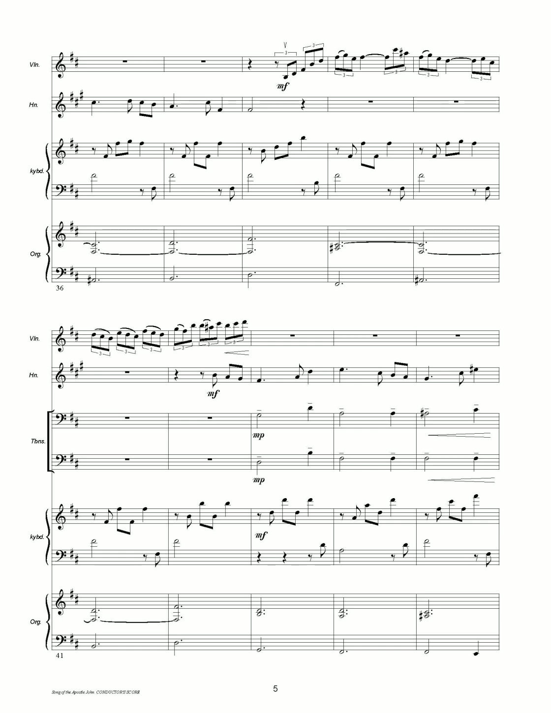 Song of the Apostle John