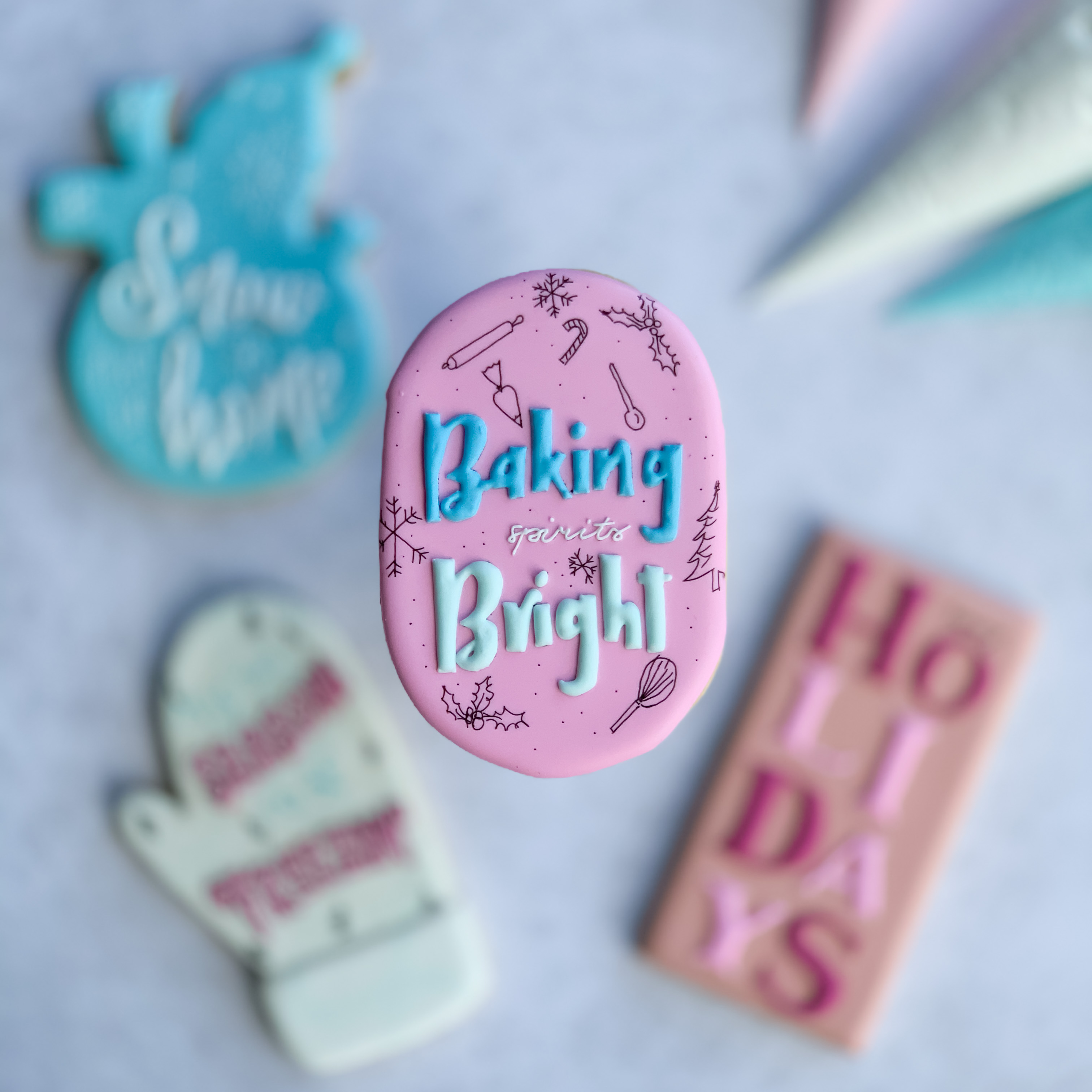 Arranged Food and Objects