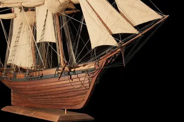 Minijatura: Model povijesnog broda Slave Brick L’OURAGAN (1830) 60cm