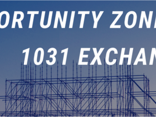 Opportunity Zones, an Attractive Alternative to a 1031 Exchange